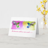 Fast Friendship Grußkarte Karte (Gelbe Blume)