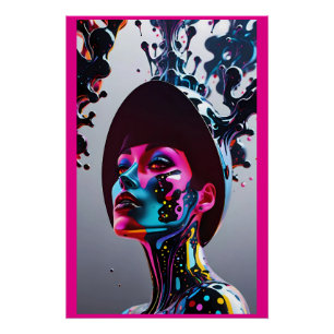 Fast gestorben Trinken der neuen Cola im 80er Poster