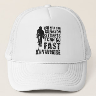 Fast Gravel Bike Truckerkappe