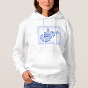 Fast Heaven West Virginia Staatsstolz Hoodie