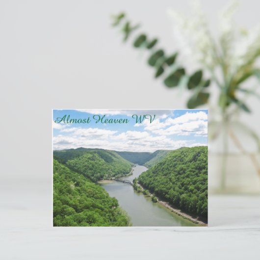 Fast Heaven WV Postkarte (Stehend Vorderseite)