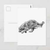 Fast Hello in Fine Dots Postkarte (Vorne/Hinten)
