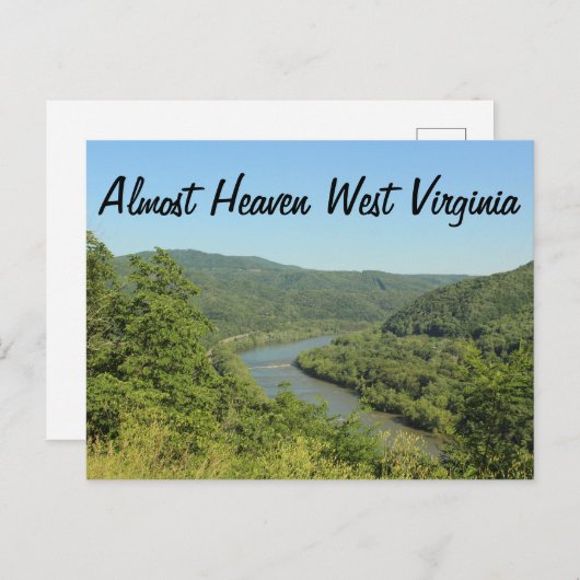 Fast Himmel Postkarte (Vorne/Hinten)