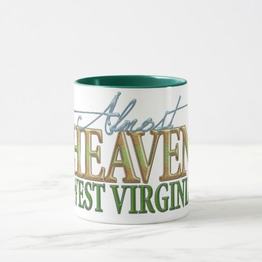Fast Himmel WestVirginia_2 Tasse (Zentrum)