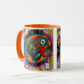 Fast Hooked Beverage-Tasse Tasse (Vorderseite Links)