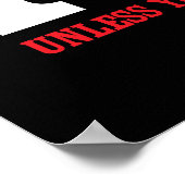 Fast immer 100% geben poster (Ecke)