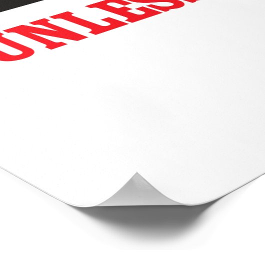 Fast immer 100% geben poster (Ecke)