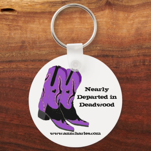 Fast in Deadwood Stiefeln abgesetzt Schlüsselanhänger (Vorderseite)