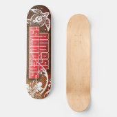 Fast Inselbewohner-Skateboard 1 Skateboard (Vorderseite)