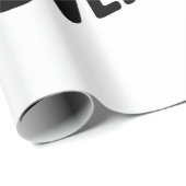 Fast is Overrated Sloth Rocket Geschenkpapier (Rolleneckpunkt)