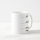 Fast, jetzt können Sie lustige Mug sprechen Kaffeetasse (VorderseiteRechts)