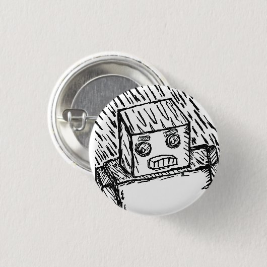 Fast KARL Pensive Robot Button (Vorne & Hinten)