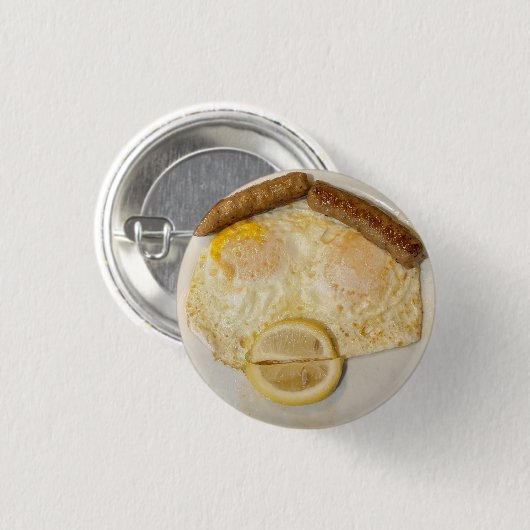 Fast KARL's Gesicht in EGGS Button (Vorne & Hinten)