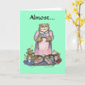 Fast Karte der Mutter Tages (Gelbe Blume)