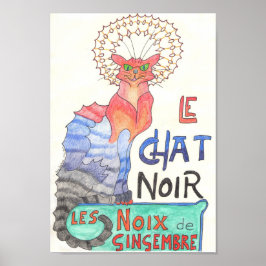 Fast Le Chat Noir, Ginger Nuts Poster