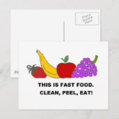 FAST LEBENSMITTEL.jpg Postkarte (Vorne/Hinten)