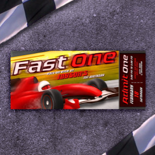 Fast One - 1. Geburtstag Einladung