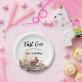 Fast One Little Racer Erster Geburtstag Pappteller (Party)