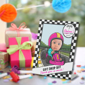 Fast ONE Pink | Custom Photo Gift Drop-Off Sockelschild