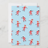 "Fast One" Race Car 1. Geburtstag Party Einladung (Rückseite)