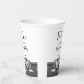 Fast One Race Car First Birthday Pappbecher (Rechts)