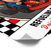 Fast ONE Refueling Station - Drinks and Snacks Poster (Ecke)