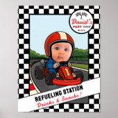 Fast ONE Refueling Station - Drinks and Snacks Poster (Vorne)