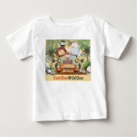 Fast One Wild One Safari Animals Auto 1. Geburtsta