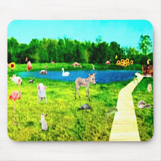 Fast Paradise Mousepad (Vorne)
