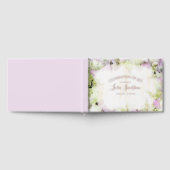 Fast Pink Hydrangea Blume Feier des Lebens Gästebuch (Voll)