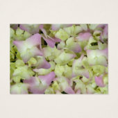 Fast Pink Hydrangea Gastgeschenk Hochzeit Tags (Rückseite)