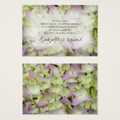 Fast Pink Hydrangea Wedding Wohltätigkeit Fevor Ca (Vorne & Hinten)