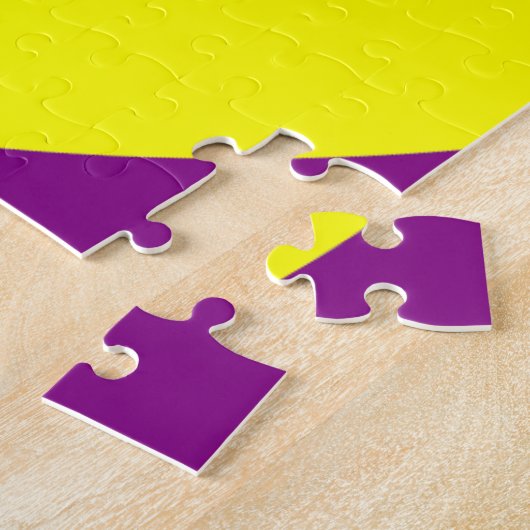 Fast Regenbogen Ringe Schwieriges Jigsaw Puzzle (Seite)