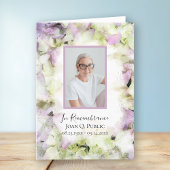 Fast rosa Hydrangeas Begräbnisdienst geklappt Programm