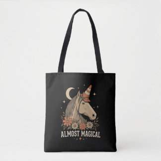 Fast schon magisches lustiges Einhorn-Pferd Tasche