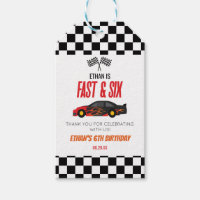 Fast & Six Red Flame Race Car 6. Geburtstagsparty