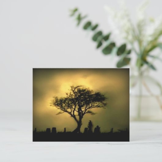 Fast Sunset Postkarte (Stehend Vorderseite)