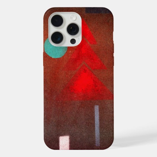 Fast untergetaucht, Kandinsky iPhone Hülle (Rückseite)