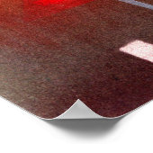 Fast untergetaucht, Kandinsky Poster (Ecke)