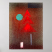 Fast untergetaucht, Kandinsky Poster (Vorne)