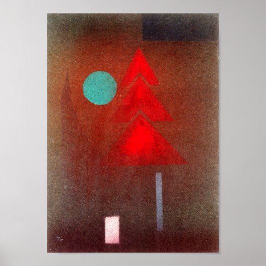 Fast untergetaucht, Kandinsky Poster (Vorne)