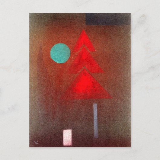 Fast untergetaucht, Kandinsky Postkarte (Vorderseite)