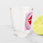 "Fast Verheiratete Lippen Bachelorette Bash Schnapsglas (Links)