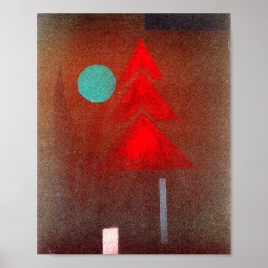 Fast versunken, Kandinsky Poster (Vorne)