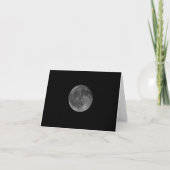 Fast Vollmond notecard Karte (Vorderseite)