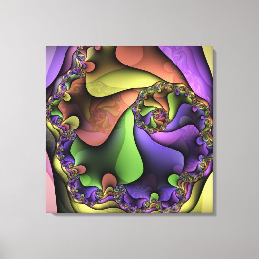 Fast vor ihm wackelte Canvas Leinwanddruck (Vorderseite)