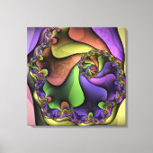 Fast vor ihm wackelte Canvas Leinwanddruck (Vorderseite)