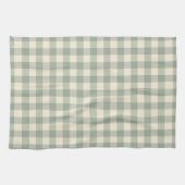 Fast wach Gingham - Kariertes Flusstuch. Geschirrtuch (Horizontal)