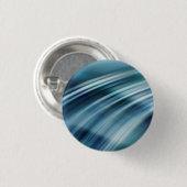 Fast Waves Texture: Stormy Blue Motion Trails Button (Vorne & Hinten)