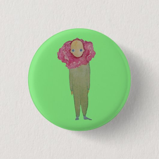 Fast wie eine Blume Button (Vorderseite)